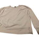 Nike  Embossed Oversized XL Cropped Beige Crewneck Sweatshirt Photo 0