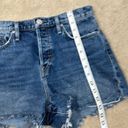 Hudson Jeans Hudson Jean Denim Cara Classic Shorts Raw Hem Button Fly 100% Cotton Size 29 Photo 3