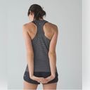 Lululemon Swiftly Tech Racerback Stripe Tank Top Size 6 Photo 3