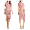 Rachel Parcell  Ruffle Front Lace Sheath Dress (L) Photo 2