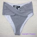 Beach Riot NEW  Zurie Bikini Bottoms in silver, size S Photo 2