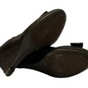 Jessica Simpson  Wedge Black With Bow Size 9 Photo 5