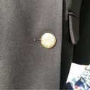 INC  Black Blazer With Gold Buttons M Photo 2