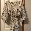 Leopard tie waist jumper! Black Size M Photo 5