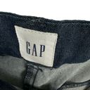 Gap  Dark Wash Mid Rise Slim City Crop Lightweight Cropped Denim Jeans Size 8 Photo 4