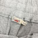 Faherty  Fleece High Rise Sweatpants Lounge Track Pants: Light Heather Grey Photo 9