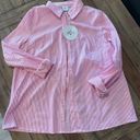 Princess Polly NWT  Chloe Stripe Button Down Blouse Photo 4