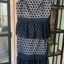 NBD  Dress lace maxi midi black tie wedding guest revolve formal crochet floral Photo 0