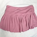 Gold Hinge Athletic Mauve Pleated Mini Skirt Size XXL Photo 3