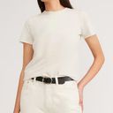 Everlane The Organic Cotton Crew Tee In Heather Oat Photo 0