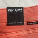 Dear John  Womens Size 31 Shorts Chalk Pink Cuffed Hem Pockets Stretch NWT Photo 6