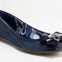 Coach  Poppy Denim Ballet Flats Photo 0