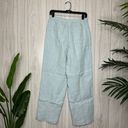 Liz Claiborne  Sport 100% Linen Wide Leg Tie Waist Pants size 6 Photo 2