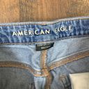 American Eagle Comfort Stretch Waistband Distressed Mom Jeans Photo 2