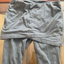 CAbi  Stone Gray M'leggings with Skirt Size Small cotton modest workout attire Photo 3