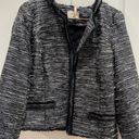 Laundry by Shelli Segal  SPAKLY BLUE & BLACK BLAZER Photo 10