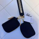 Lululemon Dual Pouch Wristlet Black Gold Brand New Photo 1