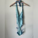 Juicy Couture  Halter Monokini Swimsuit Blue Small Photo 5