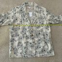 J.Jill New  Women's Beige Floral Jacket, Sz S. Photo 7