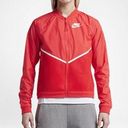 Nike  TECH HYPERMESH BOMBER JACKET Red NEW Photo 0