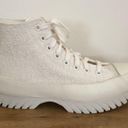 Converse  Chuck Taylor ALL STAR Lugged 2.0 High Top US Women’s size 9 Off White Photo 3