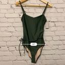 Chelsea28 Women’s Easy Retro Tie One Piece Swimsuit Size XS Green Duck NWT Photo 5