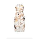 Wish  Wild Flower Midi Dress White Womens Size Large Photo 12