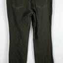 Coldwater Creek  Womens Size 4 Jeans Green Flare Leg High Rise Stretch Pants 1380 Photo 1