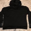 Nine West NWT  Active Hooded Pullover In Black Small New Photo 3