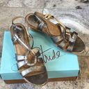 Life Stride NIB  WOMENS CAMERON WEDGE SANDAL - PEWTER SIZE 11 Photo 0