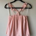 JOA Revolve brand  Ruffled-Strap Light Pink Tank, Like new. Photo 1