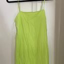 Trixxi neon green mini dress Photo 0