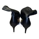 Juicy Couture  Women’s Ankle Booties Heel Pointed Toe Black Bling Logo Sz 6.5 Photo 1