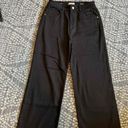 DL1961  Womens Black Button Closure High Rise Pants Size 28 Photo 3