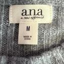 a.n.a  Aztec Print Blue/White Crew Neck Sweater Medium NWT Photo 5