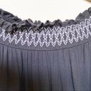 American Eagle Off the Shoulder Ruffle Sleeve Top Size Medium Photo 4