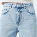 Pull & Bear Distressed High Rise Straight Jeans Photo 5