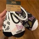 Vans NWT Van’s Butterfly Women's No Show Liner socks - 3 Pack Photo 1