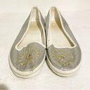 Jack Rogers  Size 9 Gray Glitter Mila Flats Womens Sparkles Slip On Shoes Photo 2