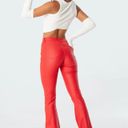 edikted red leather pants Size M Photo 1