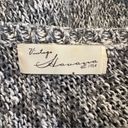 Vintage Havana  Marled Gray Distressed Side Zippers Slouch Sweater Photo 9