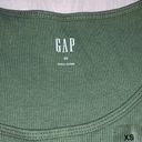 Gap Ribbed Olive Green Tank Top Photo 2