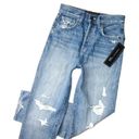 Veronica Beard NWT  Blake Classic Straight in Clearwater Destroyed Jeans 25 / 0 Photo 1