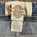 SO  Junior Jeans Wide Leg Streetwear Y2K Distressed Size 11 Blue Stretch Denim Photo 8