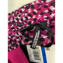 DKNY Women’s  Animal Print Pull-On Drawstring Pants Pink and Black Size XL Photo 11