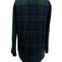 J.Crew  Sophie Black Watch Plaid Sweater Blazer In Navy Black Size Small Photo 6