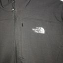 The North Face  bionic black zip up Apex soft shell jacket women’s large outdoor Photo 3