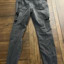 American Eagle AE hi rise rise jegging in worn black stretch denim Photo 3