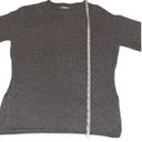 Tuckernuck  Bloggers Favorite all:row Bow Sleeve Side Slit Sweater Small Gray Photo 13