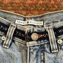 American Vintage VINTAGE TOMMY HILFIGER LOGO WAIST BAND CUT OFF DENIM SHORTS Photo 1